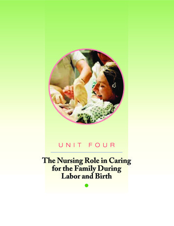 The Nursing Role In Caring For The Family During Labor And .