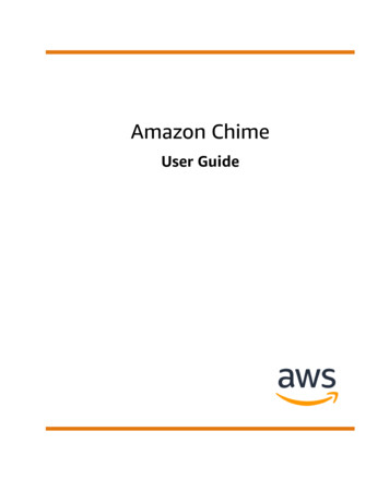 Amazon Chime - User Guide