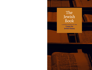 The Jewish Book - Center For Jewish History