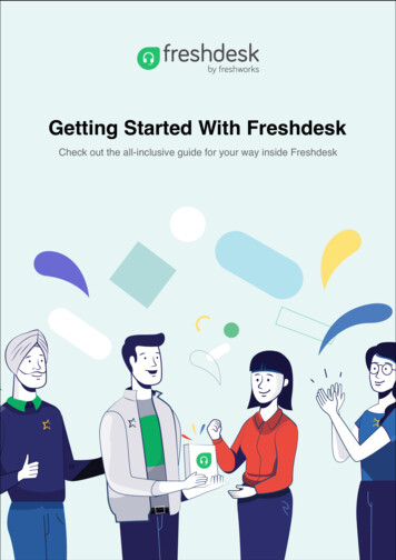 Getting Started With Freshdesk Guide - Freshworks