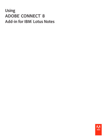 Add-in For IBM Lotus Notes