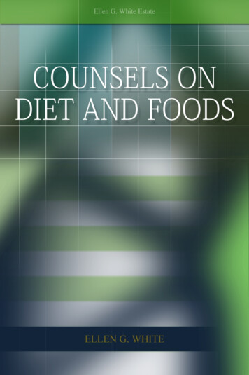 Counsels On Diet And Foods (1938) Version 105
