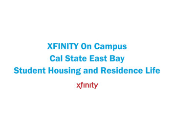 XFINITY On Campus Cal State East Bay Student Housing And Residence Life