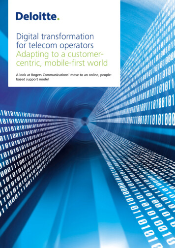 Deloitte UK Digital Transformation Telecom