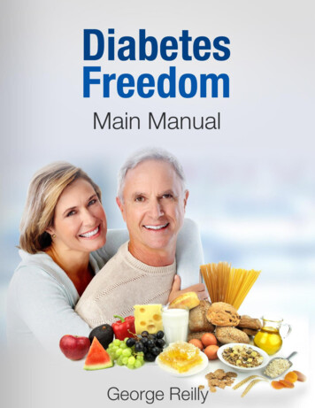 Diabetes Freedom - Main Manual