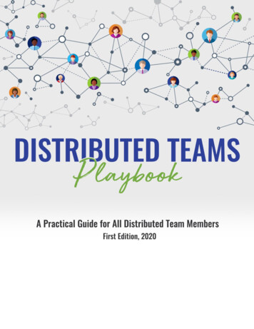 Building And Sustaining A Strong Distributed Team At The .
