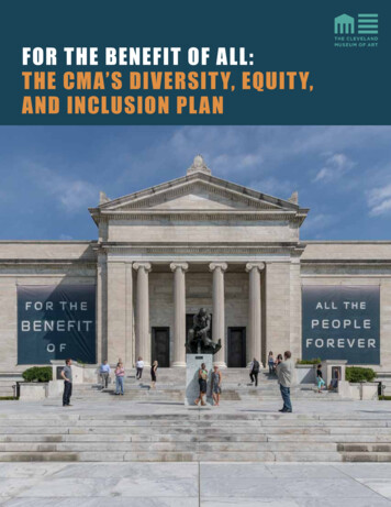 Diversity, Equity And Inclusion Plan - Cleveland Museum Of Art