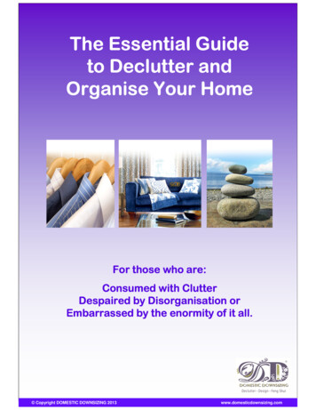 2.The Essential Guide To Declutter & Organise Your Home