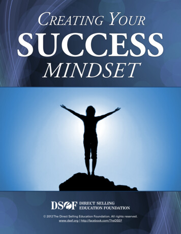 Creating Your Success Mindset - Direct Selling 