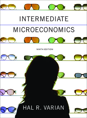 Intermediate Microeconomics - Universitas Brawijaya