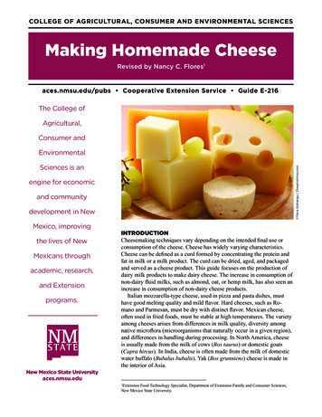 Making Homemade Cheese
