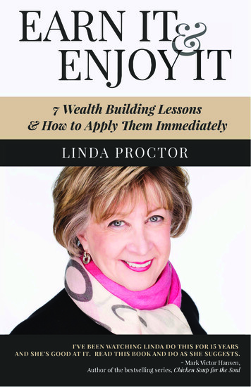 Earn It & Enjoy It - Linda Proctor
