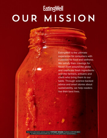 OUR MISSION - Meredith