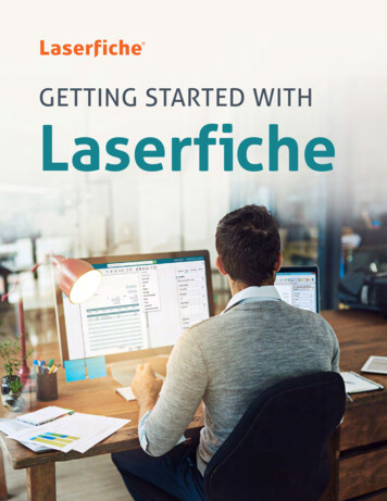 GETTING STARTED WITH Laserfiche - General Code CMS