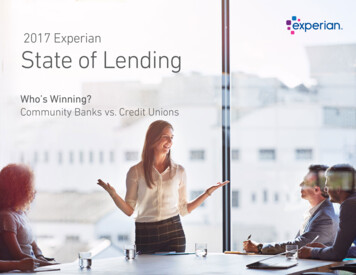 2017 Experian State Of Lending