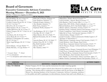 Board Of Governors
