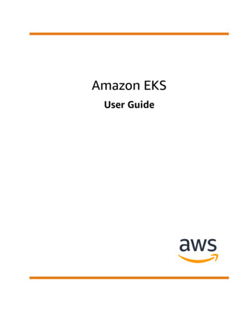 Amazon EKS - User Guide