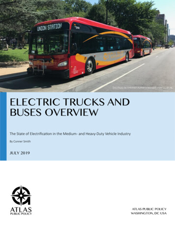 The State Of Electrification In The Medium- And Heavy-Duty .
