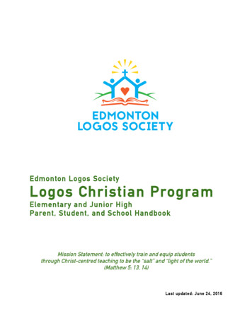 Edmonton Logos Society Logos Christian Program