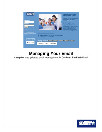 Managing Your Email - Coldwell Banker Danforth