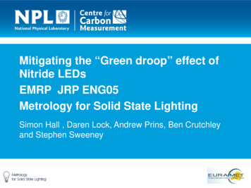 Mitigating The “Green Droop” Effect Of Nitride LEDs EMRP .