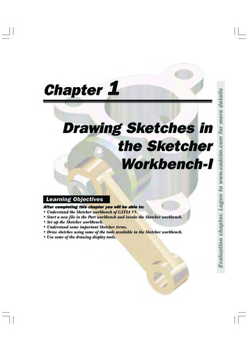 Drawing Sketches In The Sketcher Workbench-I