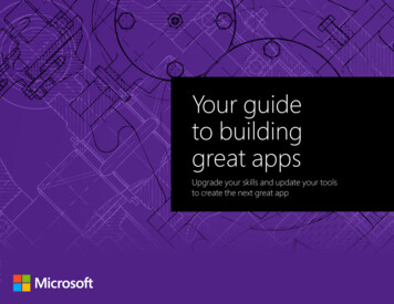 Your Guide To Building Great Apps - Info.microsoft 