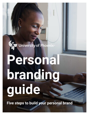 University Of Phoenix Personal Branding Guide