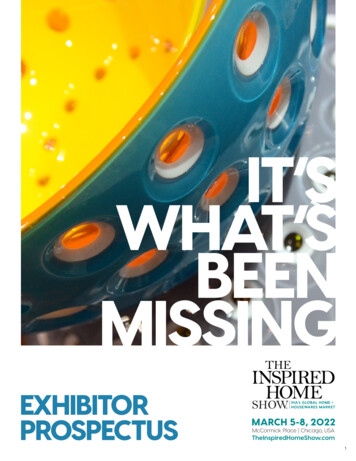 IT’S WHAT’S BEEN MISSING - The Inspired Home Show