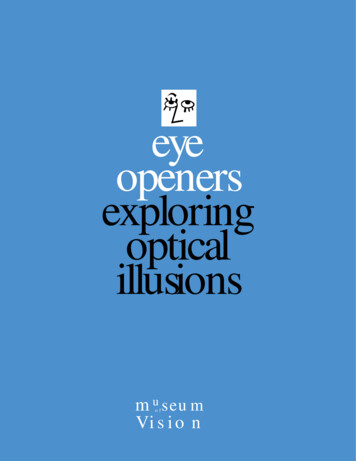 Eye Openers Exploring Optical Illusions
