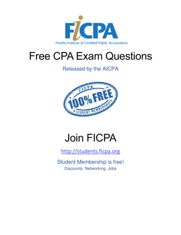 Free CPA Exam Questions - MAKE YOUR WAY TO MEGA