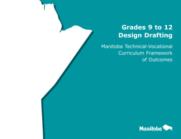 Grades 9 To 12 Design Drafting - Province Of Manitoba