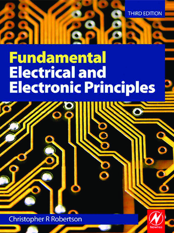 Fundamental Electrical And Electronic Principles