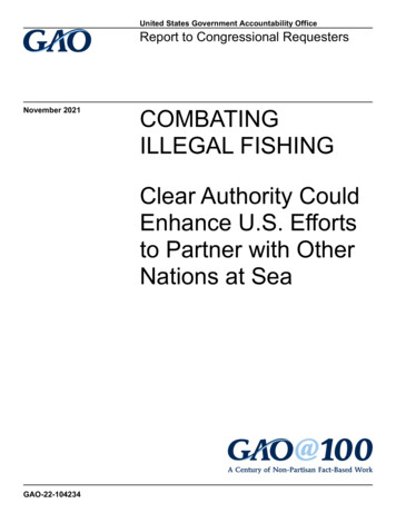 GAO-22-104234, COMBATING ILLEGAL FISHING: Clear 