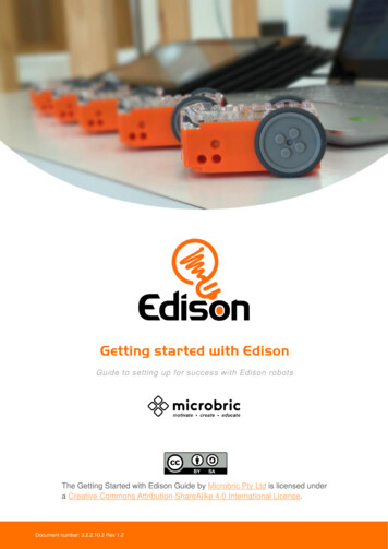 Getting Started With Edison
