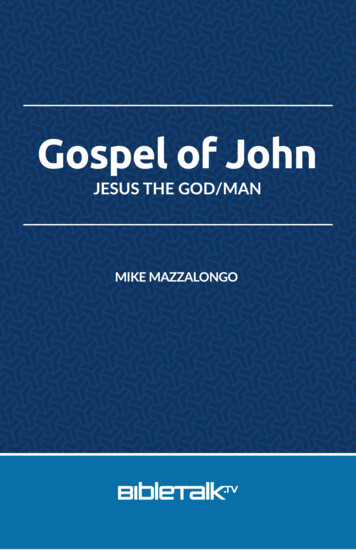 Gospel Of John - BibleTalk.tv