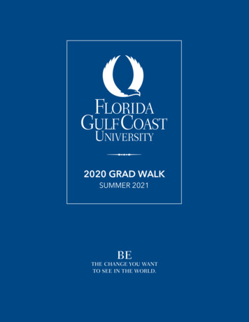 FGCU Grad Walk 2020 Graduation Booklet
