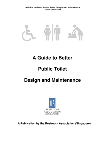 A Guide To Better - Restroom Association