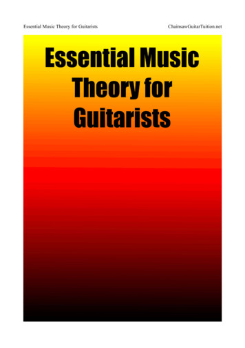Essential Music Theory For Guitarists ChainsawGuitarTuition