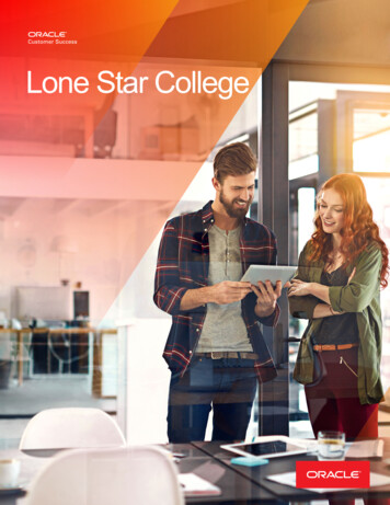 Lone Star College - Oracle 