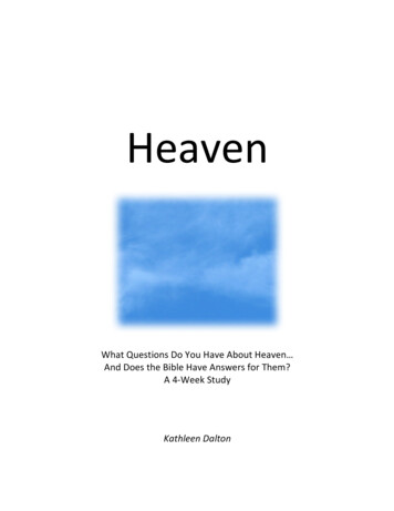 Heaven Bible Study Updated For Kdcom