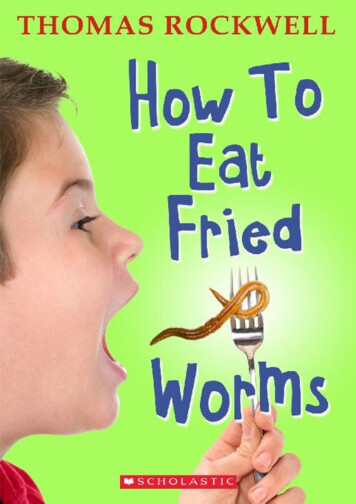 How To Eat Fried Worms Book Website - PARRATORE'S PAGE