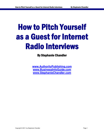 How To Pitch Yourself As A Guest For Radio Interviews