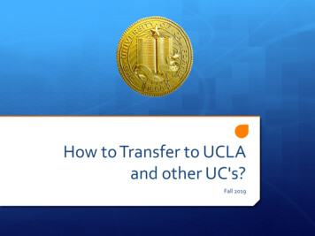 How To Transfer To UCLA And Other UC's? - Santa Monica College