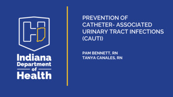 Prevention Of Catheter- Associated Urinary Tract Infections (Cauti)