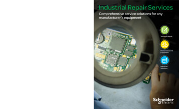 Industrial Repair Services - Schneider Electric