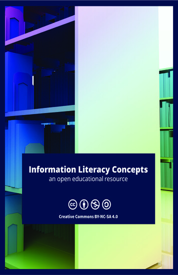 Information Literacy Concepts