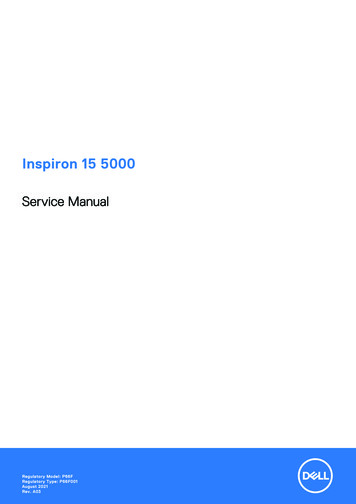 Inspiron 15 5000 Service Manual