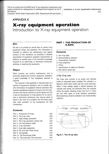 Introduction To X-ray Equipment Operation - Frank's Hospital Workshop
