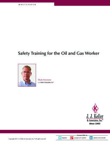 Safety Training For The Oil And Gas Worker - Elsevier